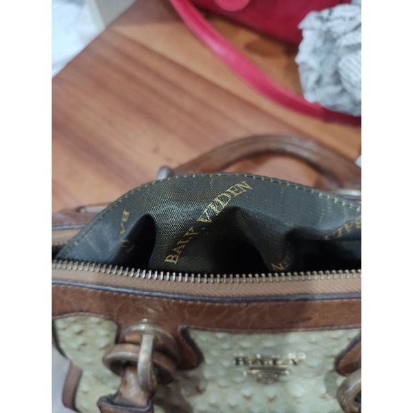 Túi Bally da đà điểu