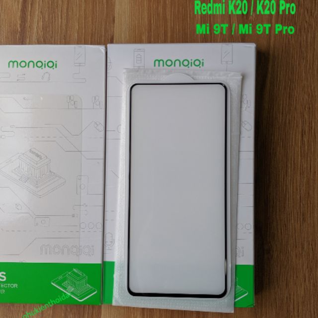 Kính cường lực Monqiqi cho Redmi K30 Pro / Redmi K30 / Redmi K20 / K20 Pro Full màn chơi game mượt hạn chế vân tay