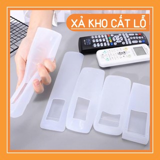 Bọc điều khiển (remote) tivi, điều hòa bằng nhựa silicon dẻo trong suốt