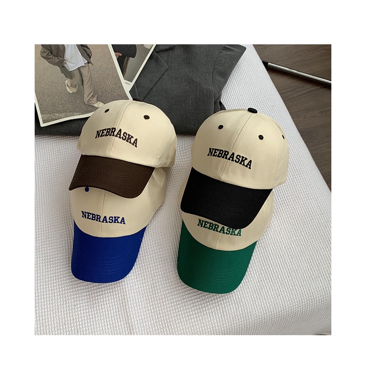 Mũ Lưỡi Trai Thêu Chữ Phong Cách Hàn Quốc Thời Trang