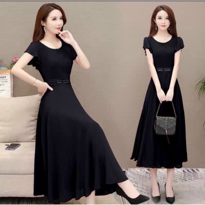 MẪU MỚi đầm dáng xoè tôn eo