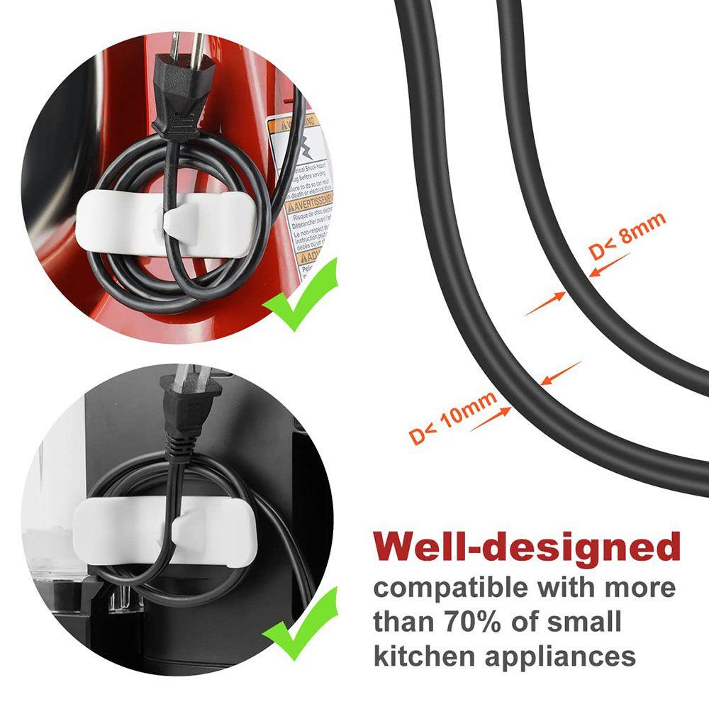 Set 2 Giá Đỡ Dây Cáp / Máy Pha Cà Phê Sắp Xếp Gọn Gàng Cho Nhà Ở