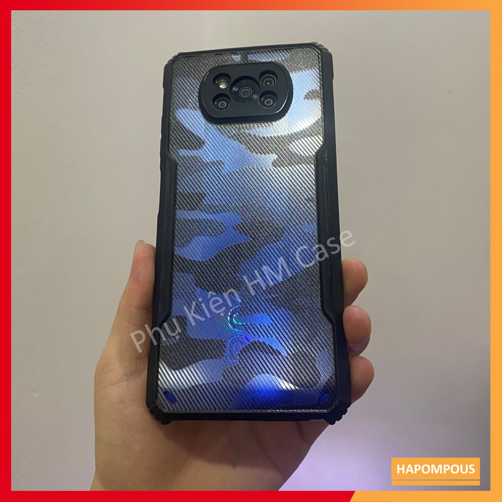 Ốp lưng Rzants Xiaomi K30 / Poco X3 / X3 NFC / Poco X3 Pro, Mặt lưng vân camo