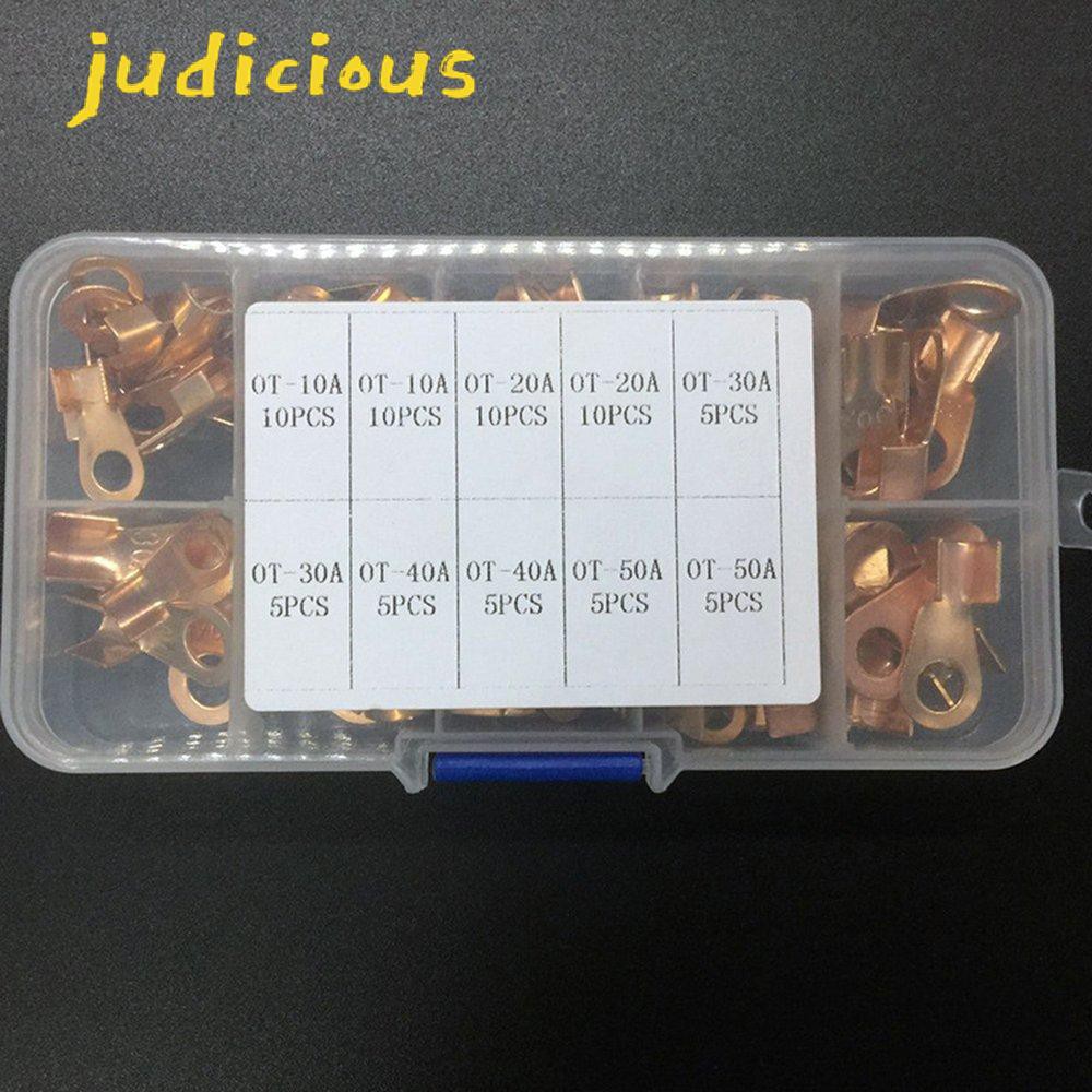 Set 70 Đầu Nối Dây Cáp Bằng Đồng Ot-10A 20a 30a 40a 100a | BigBuy360 - bigbuy360.vn