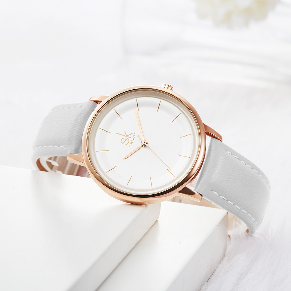 Shengke Leather Women Watch K0110 | BigBuy360 - bigbuy360.vn