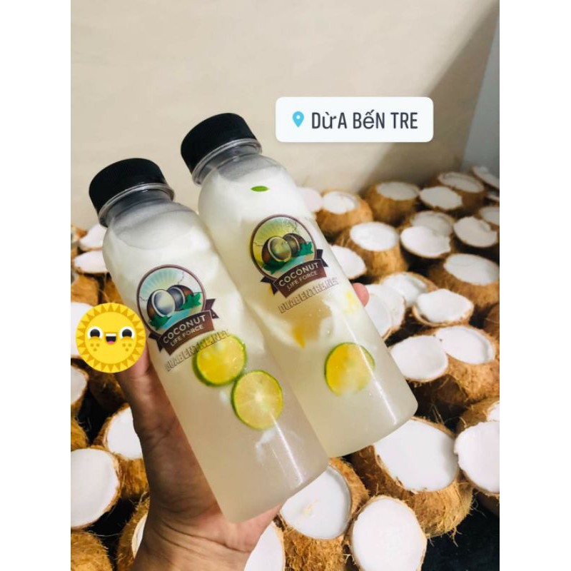 [Sỉ] COMBO 50 chai nhựa 330ml đựng chè dưỡng nhan nắp có grati