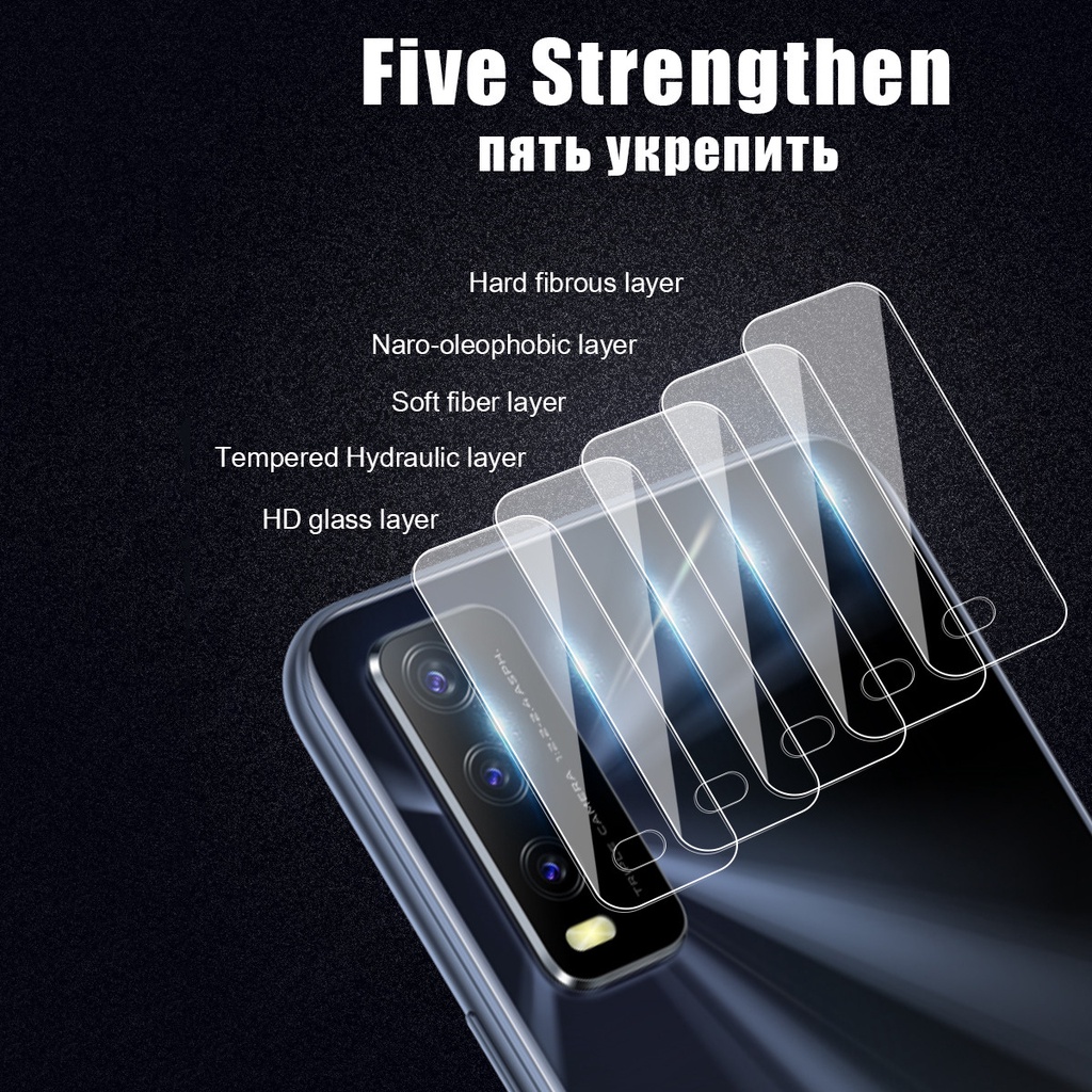 Kính Cường Lực Bảo Vệ Camera Sau Cho VIVO U10 V11 V11i S1 Pro V20 V21 V23E Y33S Y53S Y11 Y12 Y15 Y17 Y19 Y15A Y15S Y72 Y12S Y20 Y20S Y21 Y21S Y51 Y30 Y50 Y81 Y81i Y91 Y91i Y91C Y93 X70
