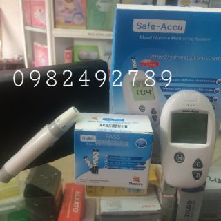 Máy đo đường huyết Safe- Accu