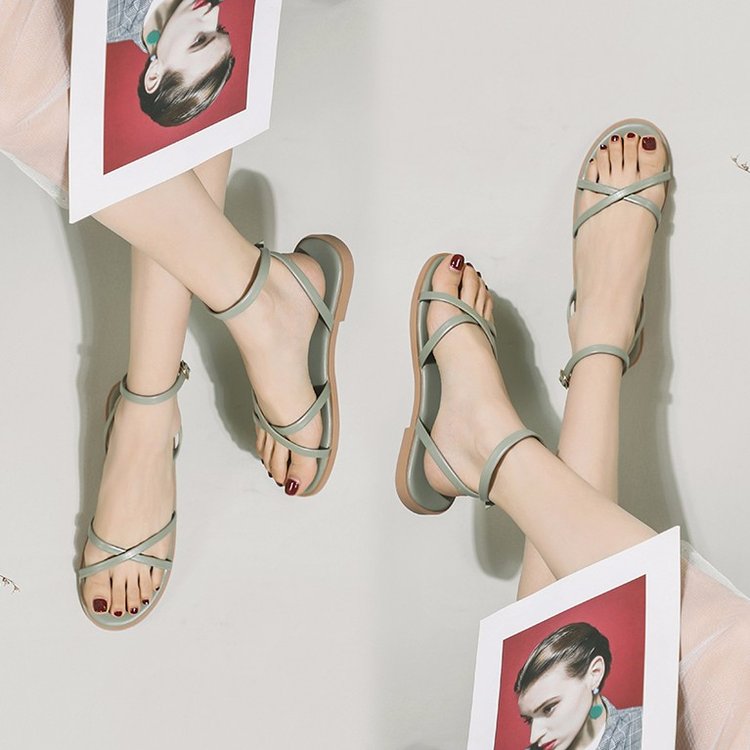 Xăng đan Xỏ Ngón Đế Bằng Thời Trang Mùa Hè Cho Nữ | BigBuy360 - bigbuy360.vn