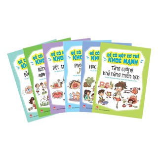 Sách-Combo Để Có Một Cơ Thể Khỏe Mạnh (Trọn bộ 6 Cuốn)