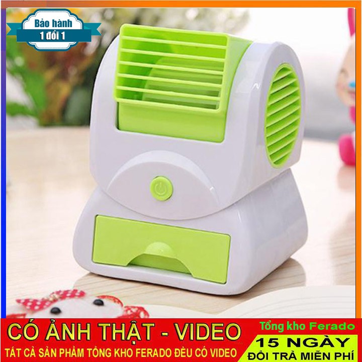 Quạt mini cầm tay 3 chế độ mát sạc pin tiện lợi có pin sạc đi kèm dây cáp sạc