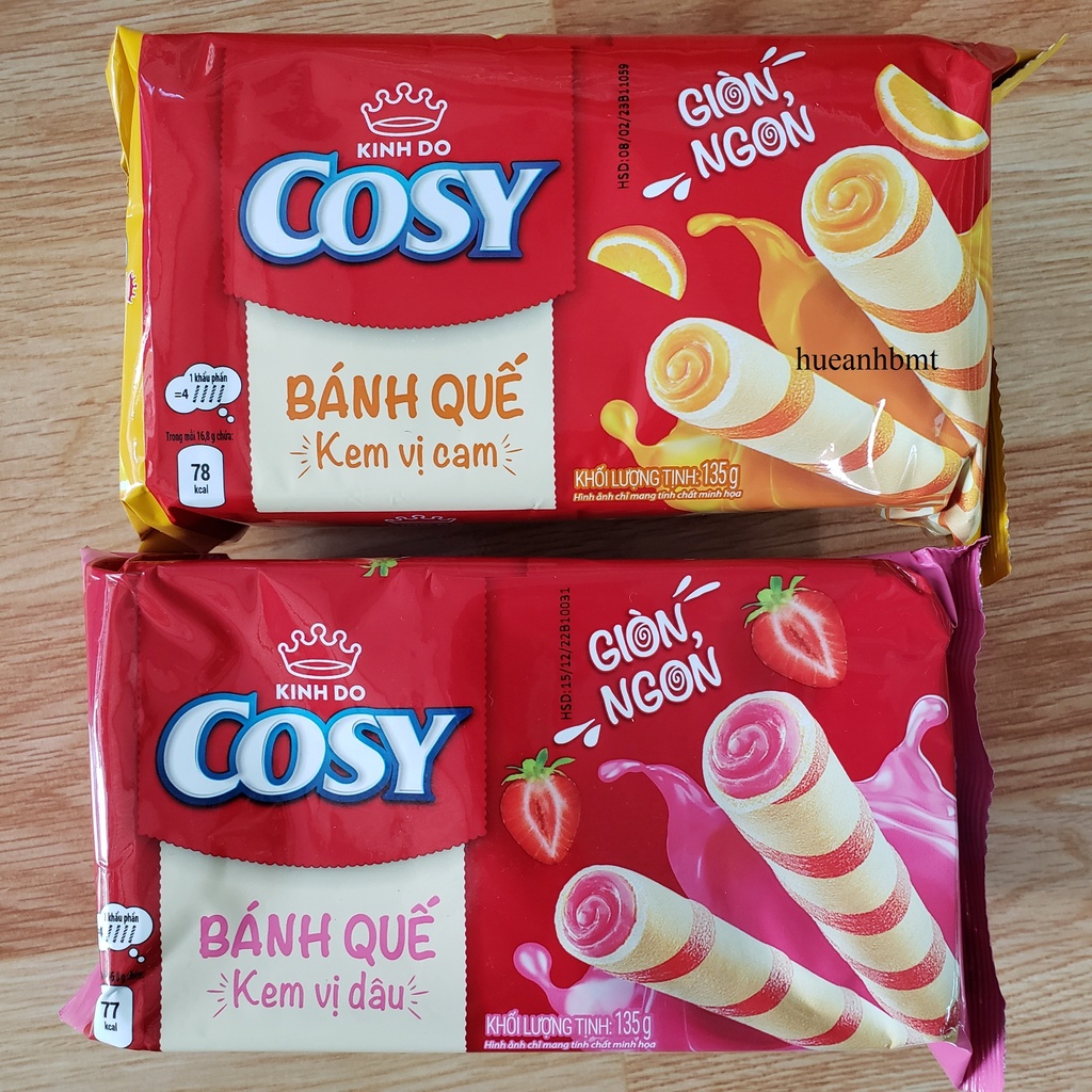 Bánh quế Cosy Kinh Đô gói 135g