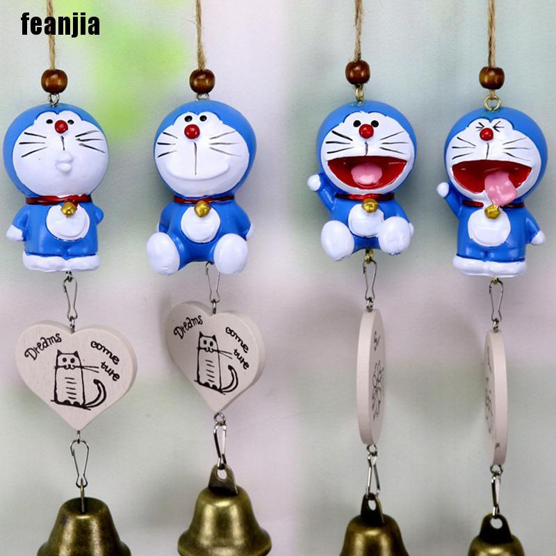 Chuông gió hình Doraemon trang trí nhà cửa sân vườn 429y