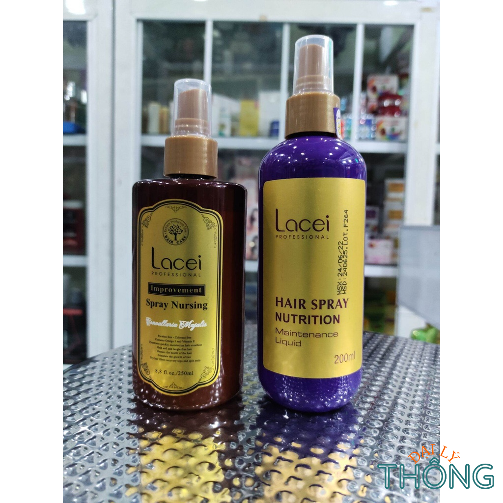 Xịt Dưỡng Tóc LACEI Improvement Spray Nursing | Hair Spray Nutrition 250ml / 200ml - Sữa dưỡng tóc phục hồi tóc hư tổn