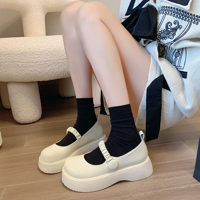 [Đế 5p] Sục búp bê J-Doll nữ độn đế 5p cao cấp - Giày lolita dễ thương 2022