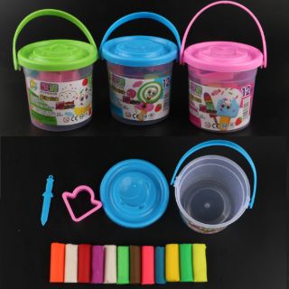 Bộ Đồ Chơi Đất Nặn 12 Màu Phát Triển Trí Não