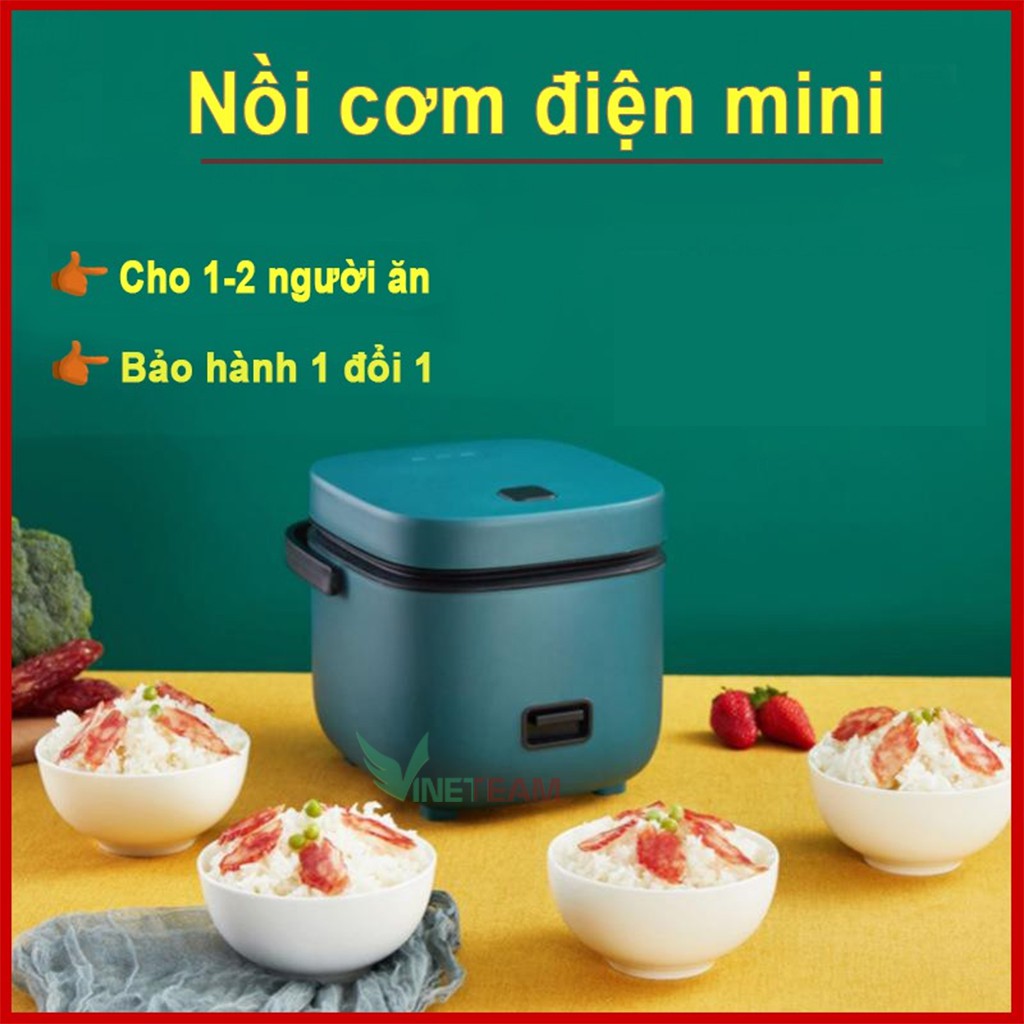 Nồi Cơm Điện Đa Năng Mini JIASHI 0.8L Nấu Cháo, Hầm xương,Hợp cho sinh viên ký túc xá, Hàng Nội Địa Trung Cao Cấp