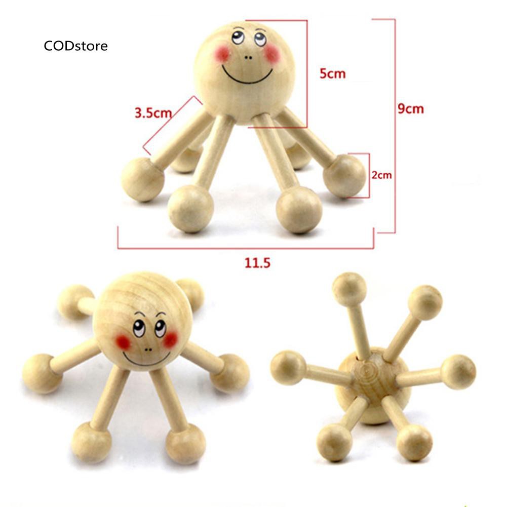 Dụng cụ mát-xa bằng gỗ thư giãn chăm sóc da