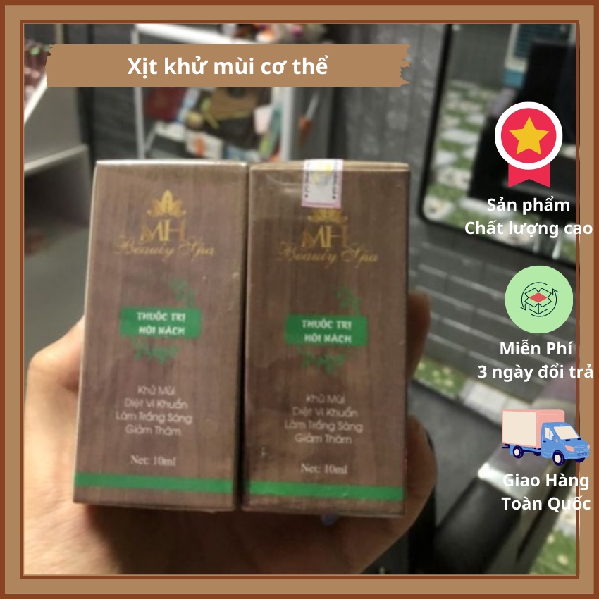 Khử mùi cơ thể ⚡ HÀNG LOẠI 1 ⚡ xịt khác phục mùi hôi nách hôi chân với các tinh chất tự nhiên an toàn và hiệu quả