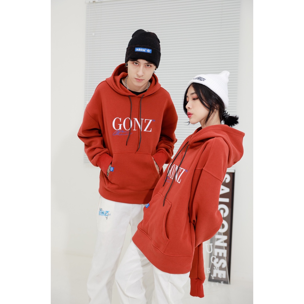 Áo Hoodies Nỉ Mùa Đông Form Rộng - Hoodies 01 Màu Nâu Đỏ | BigBuy360 - bigbuy360.vn