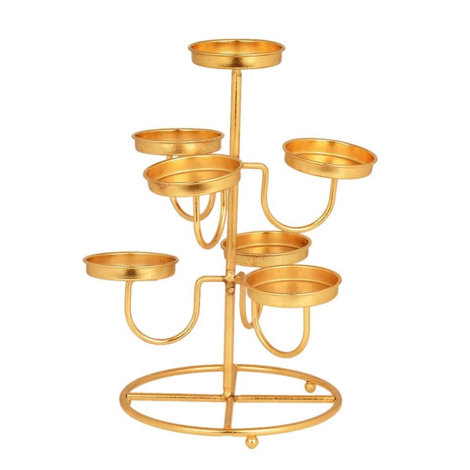 [PBMC]Đế nến tròn 7 ngọn HK cao (DJ13) (Chiếc)