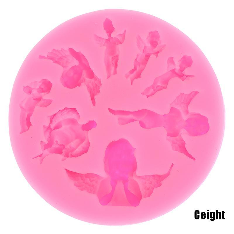 Khuôn Silicone Làm Bánh Hình Thiên Thần Đáng Yêu