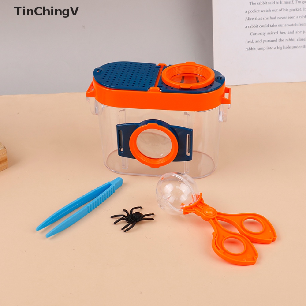 Bộ Đồ Chơi Kính Lúp Quan Sát Côn Trùng Dành Cho Trẻ Em