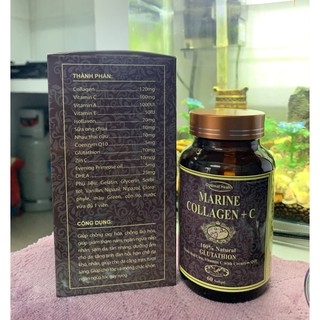 ĐẸP DA SÁNG DA COLLAGEN + C Lọ 60 V