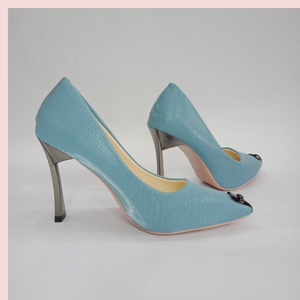 Giày cao gót nữ 💝 FREESHIP 💝giày nữ gót nhọn cao 10cm , chất liệu da đặc biệt mềm mại , mũi bọc thép đi rất chắc | BigBuy360 - bigbuy360.vn