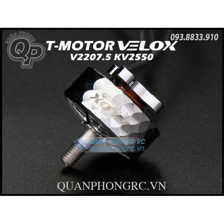 T-Motor Velox V2207.5 KV2550 Brushless Motor