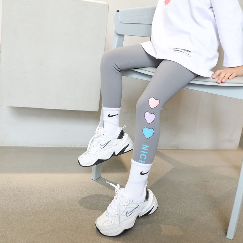 Quần Legging Họa Tiết Cá Mập Thời Trang Xuân Hè Mới Cho Bé Gái