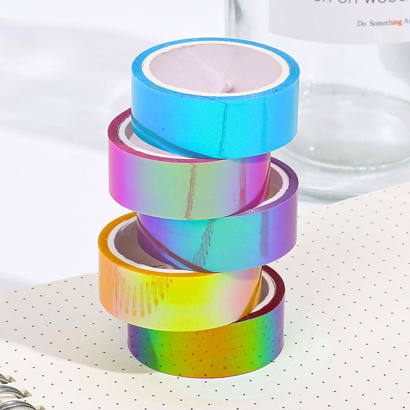 Cuộn băng dán màu gradient dùng để trang trí