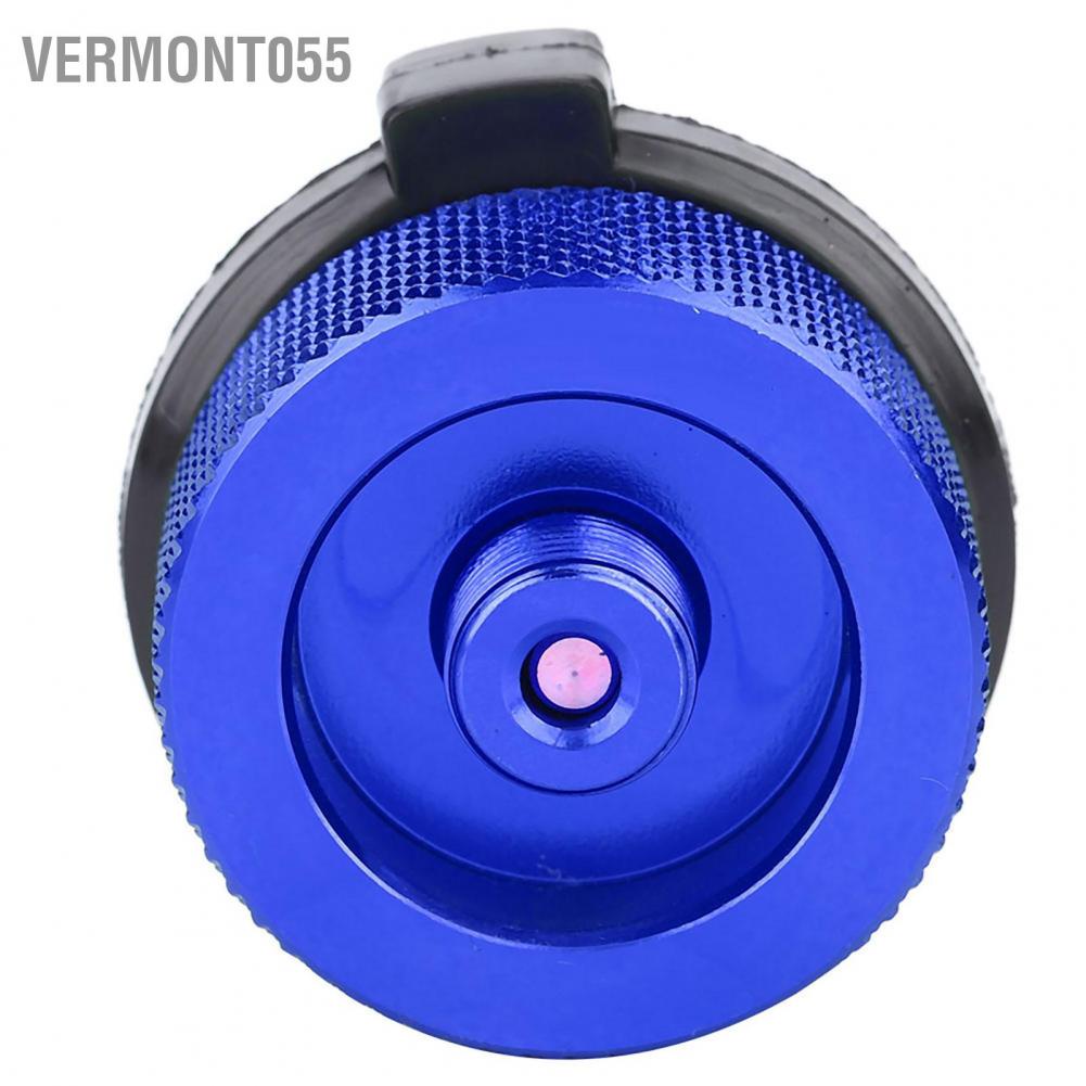 Vermont055 Outdoor Stove Burners Adaptor Input Screw Type Converter Connector Valve Gas Tank Adapter