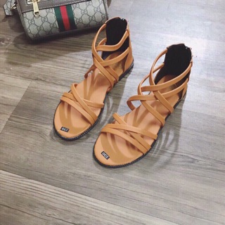 Giày sandal chiến binh nữ giả da