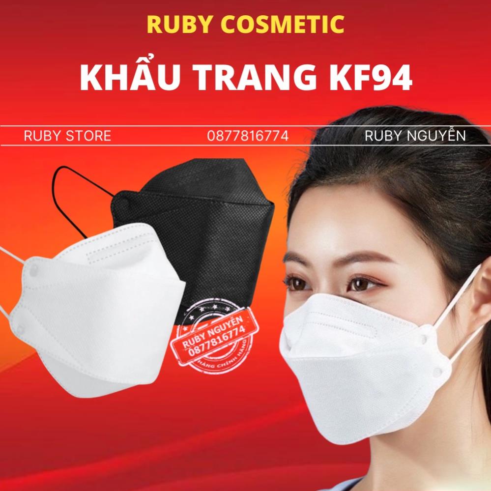 Khẩu Trang 3D KF94 Chống Bụi Mịn Và Kháng Khuẩn Thời Trang Hàn Quốc, Khẩu Trang Y Tế 4 Lớp Giao Màu Ngẫu Nhiên