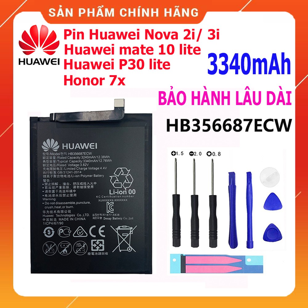 Pin Huawei Nova 2i / 3i / Mate 10 lite/ P30 lite / Honor 7x 🔥 HÀNG ZIN CHÍNH HÃNG 🔥 Bảo hành lâu dài