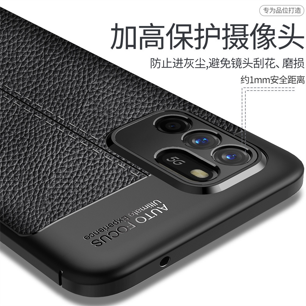 Ốp điện thoại da chống sốc siêu bền dành cho Oppo Reno 6 Reno6 4g 5g Reno 6 Pro Plus 6pro + 6z 6 Z 2021