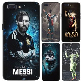 Ốp điện thoại mềm in hình ngôi sao bóng đá Messi cho OPPO A3S A5 A37 A39 A5S A7 A59 A77 F1S F3 F5 F7 F9