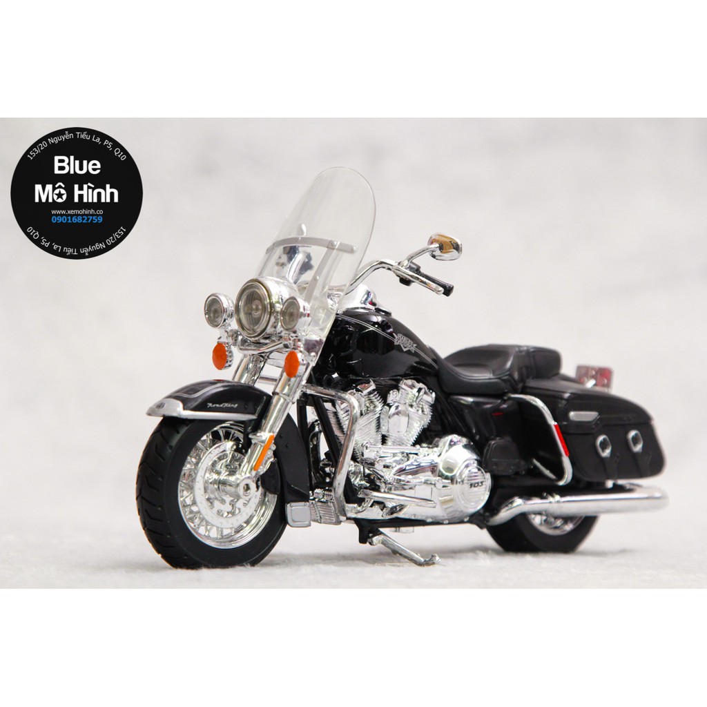 Blue mô hình | Mô hình xe mô tô Harley Davidson Flhrc Road King Classic Maisto 1:12