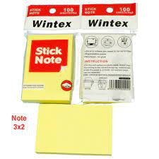 Giấy Note Vàng Wintex 3X2 inch A02