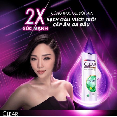 Dầu gội sạch gàu Clear hoa anh đào 630g