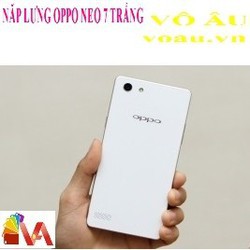 NẮP LƯNG OPPO NEO 7 MÀU TRẮNG