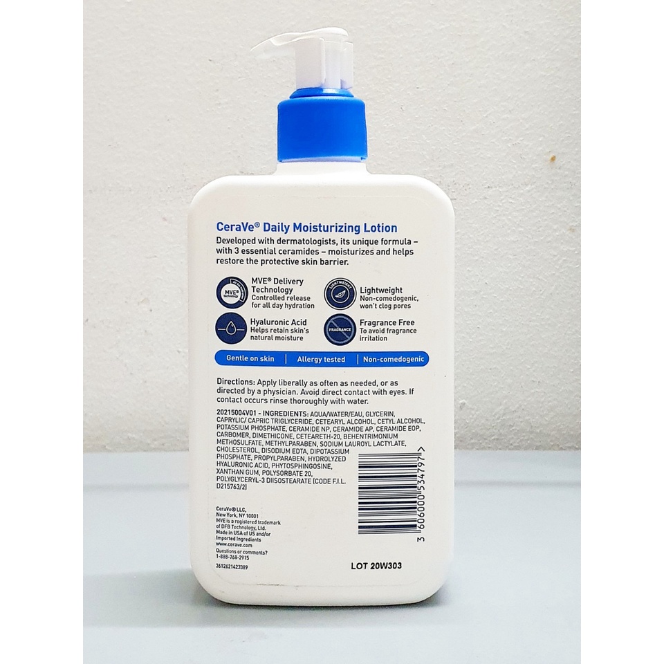Lotion dưỡng thể cerave 473ml