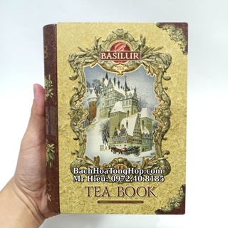 Trà Basilur Tea Book hộp sắt 100gram