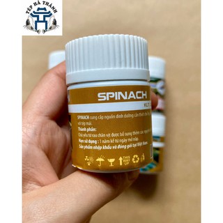 Thức Ăn Tép Cảnh Spinach (lọ 20gram)