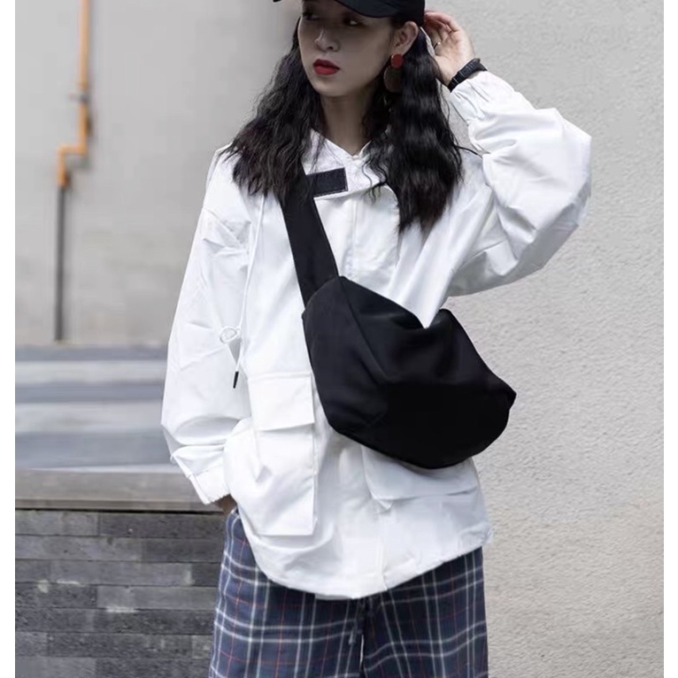 Túi vải đeo chéo doraeshoppp đi học đi chơi | BigBuy360 - bigbuy360.vn