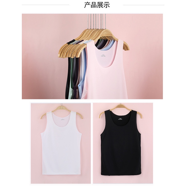 Áo Lót Lụa Mỏng Không Đường May Thời Trang Mùa Hè Dành Cho Nữ Size M-4XL