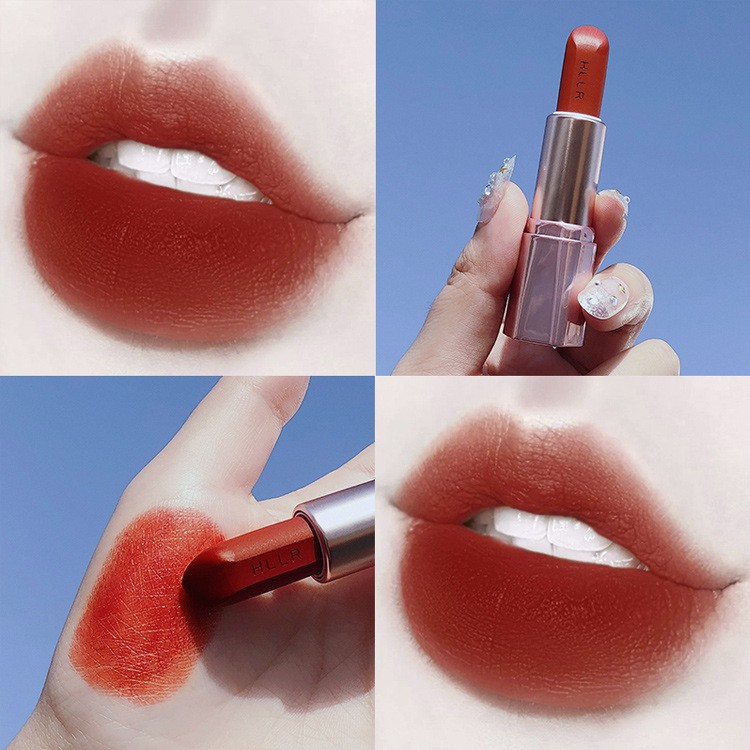 Son lì HLLR không làm khô môi lâu phai 8 màu tùy chọn 3.8G | BigBuy360 - bigbuy360.vn