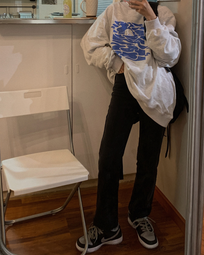 Quần Jean Nữ Ống Suông Đơn Giản Năng Động Phong Cách Hàn Quốc | BigBuy360 - bigbuy360.vn