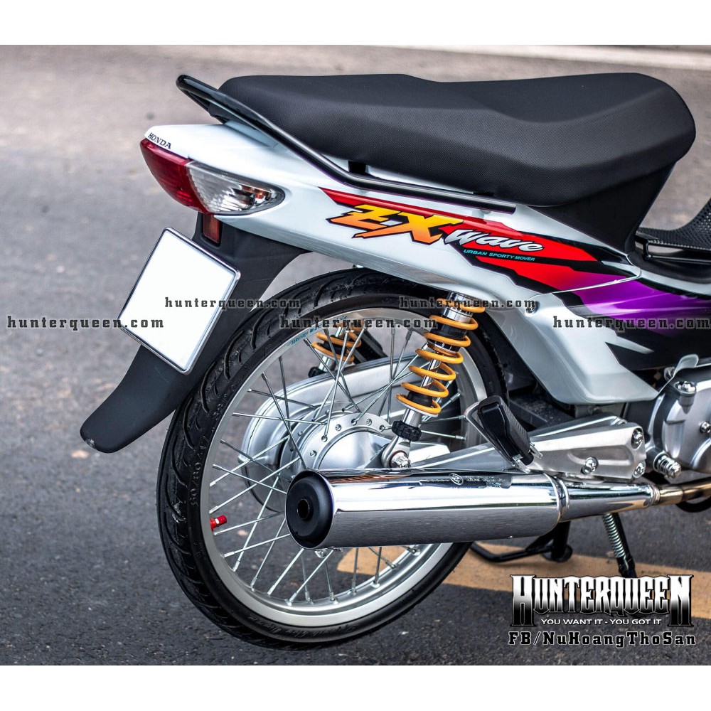 Tem rời WAVE ZX đen trắng. Decal bền đẹp không bay màu. Làm theo yêu cầu